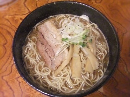 「【夜の部】ラーメン(細麺)」@ラーメン ひかりの写真