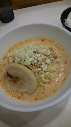 「冷やし担担麺   ８００円」@麺や たんきちの写真