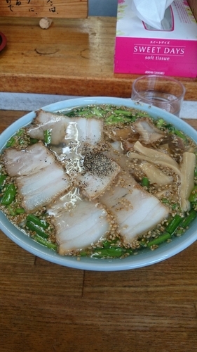 「塩チャーシュー麺(850円)」@丸信ラーメン 船引店の写真