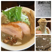 濃厚肉煮干しそば  850円