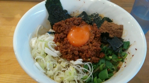 「台湾まぜそば　750円」@麺や 燦虎の写真