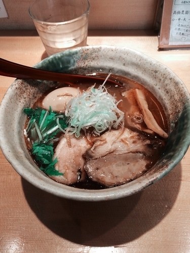 「焼きあご塩らー麺＋味玉」@焼きあご塩らー麺 たかはし 新宿本店の写真