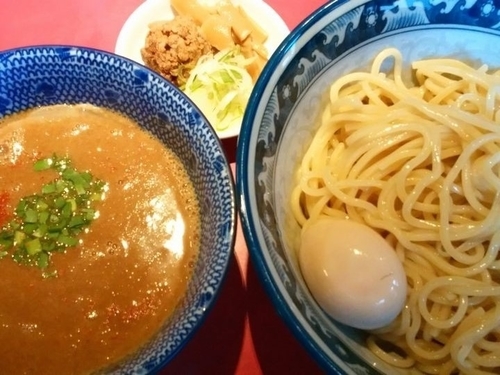 「味噌つけ麺（中盛）＋味玉」@らーめん・つけめん こてんぱんの写真