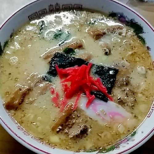 「とんこつ角煮らーめん 1000円」@ハウスラーメン たけ坊の写真