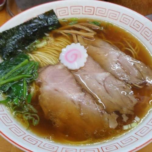 「中華そば(８００円)」@昭和歌謡ショーの写真