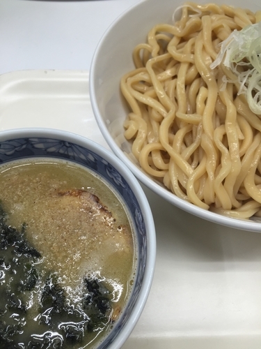 「塩つけめん、中盛、太麺。」@塩ラーメン・つけめんのお店 はないちの写真