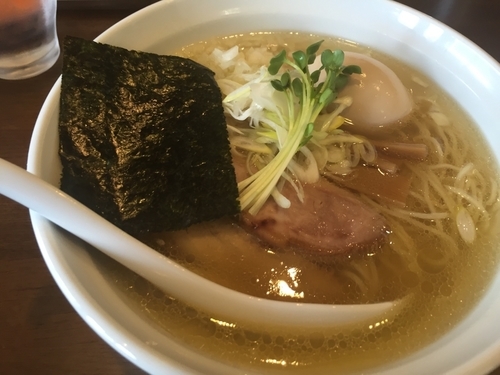 「塩らーめん」@らーめん一色の写真