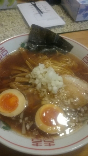 「メンマラーメン（味玉追加）」@八王子ラーメン こやじの写真