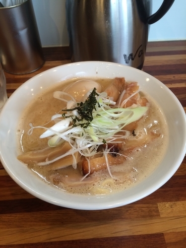 「全部入りらーめん銀だら絞り」@鮮魚らーめん 五ノ神水産の写真