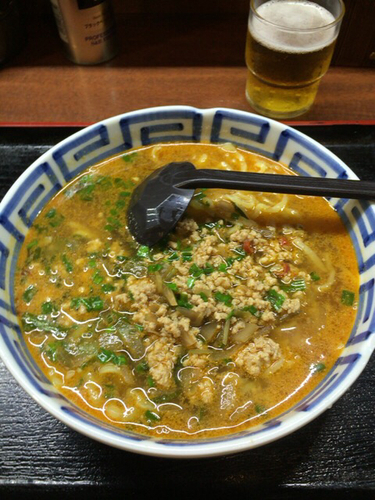 「担々麺 700円、炒飯 600円」@中華そば 喜楽の写真