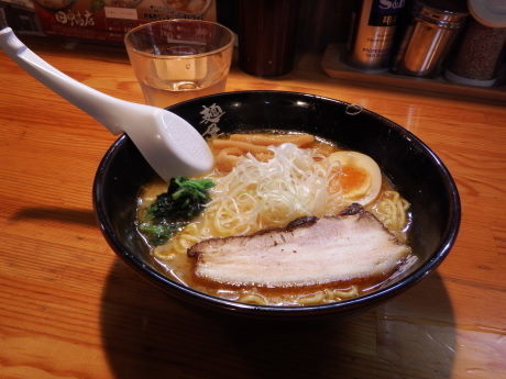 「酒蔵ハーフラーメン（味噌）」@麺屋 田中商店の写真