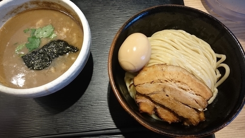 「濃厚煮干しつけ麺＋味玉」@煮干し中華そば 一燈の写真
