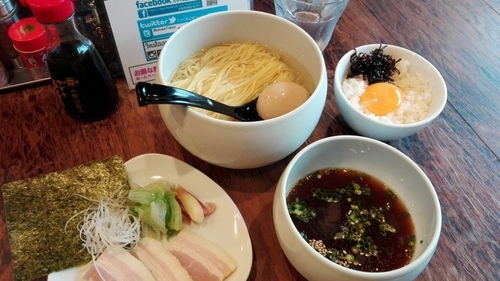 「冷たい貝出汁つけSOBA（夏期限定？）」@noodle kitchen ミライゑの写真