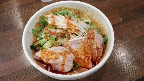 「冷やし坦々麺よだれ鶏風 （平日夜限定）」@麺処 井の庄の写真