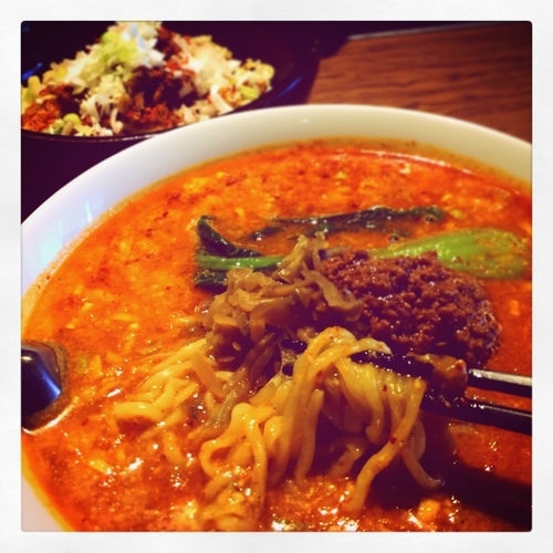 「担々麺 辛さ『中』」@担々麺 麻婆豆腐 ハヤフネの写真