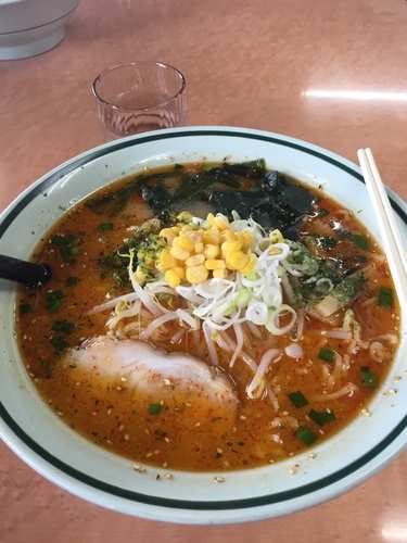 「からしみそラーメン 大辛」@だるまや 本店の写真