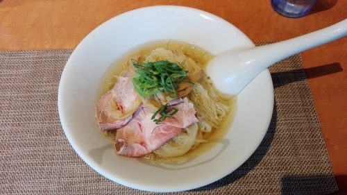 「冷し山椒塩そば+しらす丼」@柴崎亭の写真