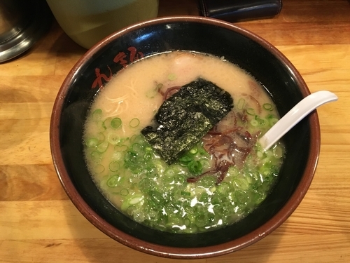 「長浜ラーメン」@九州一番 登戸店の写真