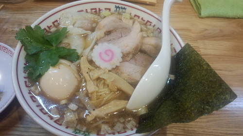 「特製煮干中華そば(950円)」@味噌中華そばムタヒロの写真