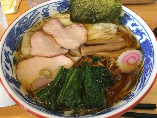 「ワンタン麺」@白河手打中華そば 法隆の写真