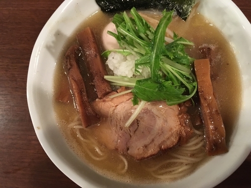 「とりソバ塩味 780円（メンマ+100円）」@らーめん 和なり えんの写真