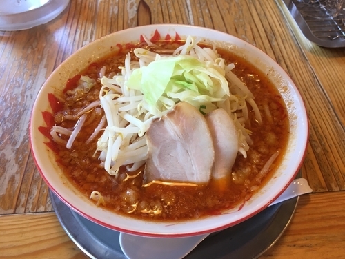 「辛みそタンメン（野菜大盛り）」@みやこいち 昭和南店の写真