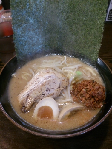 「味噌レッド」@味噌専門ラーメン 力太商店の写真