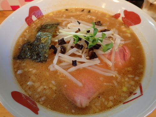 「味噌そば・太麺」@支那そば やまき 正月屋分店の写真