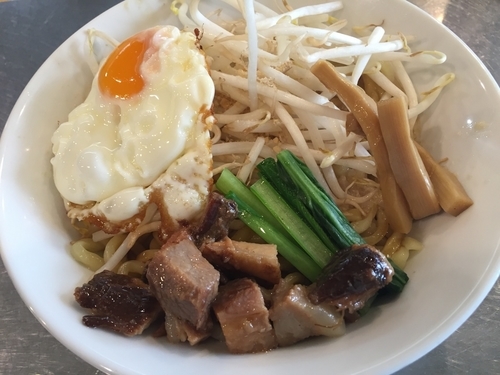 「汁なし：770円」@つけ麺・汁なし専門店 R 中村店の写真