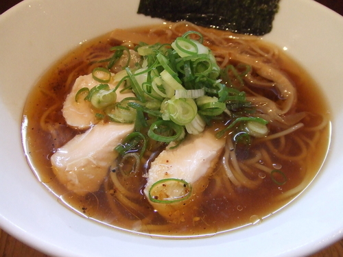 「【限定】魚貝出汁冷し麺　８００円」@ShiNaChiKu亭の写真
