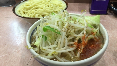 「もり野菜 840円 （麺カタメ）」@所沢大勝軒の写真