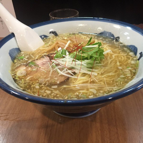 「塩らーめん（梅抜き）」@中華そば 琳久の写真