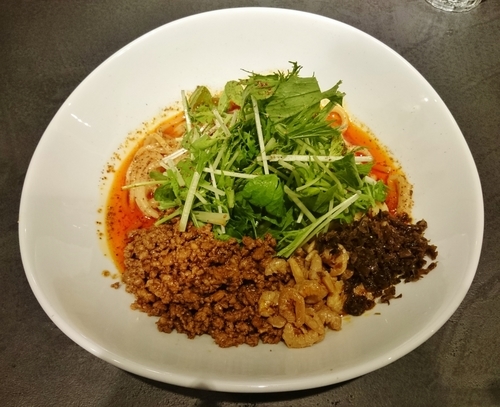 「汁なし担々麺 850円」@タンタンタイガー 蔵前店の写真