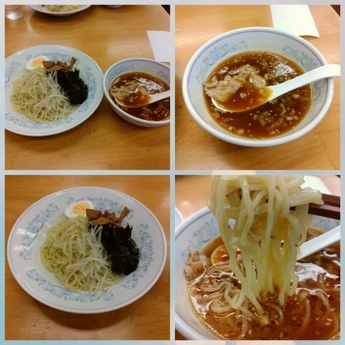 「【期間限定】醤油つけ麺」@ぎょうざの満洲 久米川南口店の写真