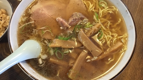 「ラーメン(正油)」@雷文の写真