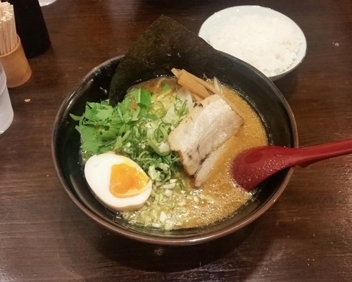 「日本橋らあめん」@日本ばしラーメン ばしらあの写真