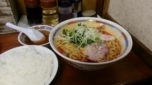 「油そば+大盛り+ハバネロ油+他」@宝華らぁめんの写真