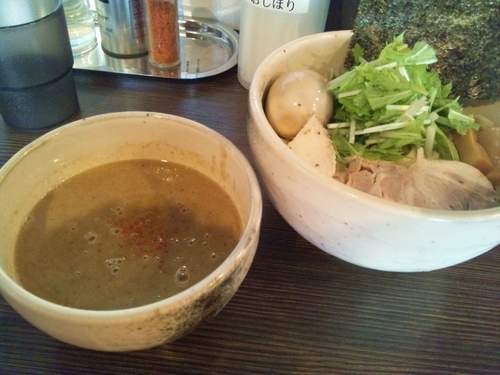 「味玉つけ麺大（900円）」@麺や雫の写真