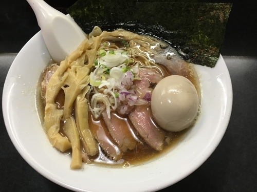 「特製そば+和え玉(塩)／￥950+200」@麺処 晴の写真