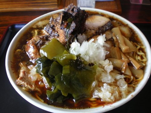 「チャーシュー麺　750円」@福のじの写真