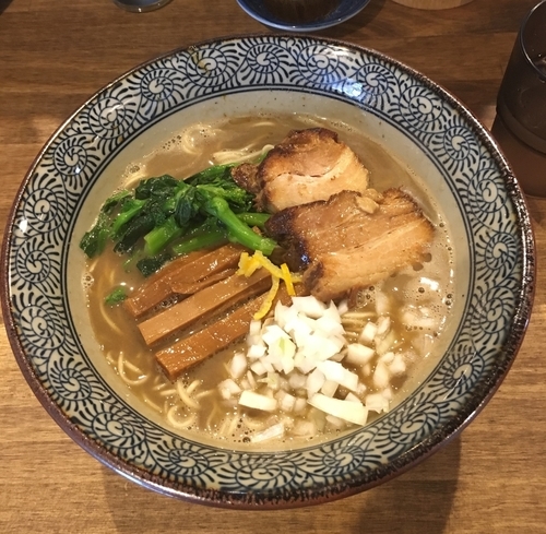 「煮干し白湯そば 680円」@煮干し中華そば 一剣の写真