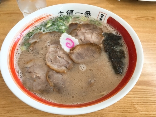 「チャーシューメン大盛／¥930」@ラーメン大龍一番 みやま店の写真