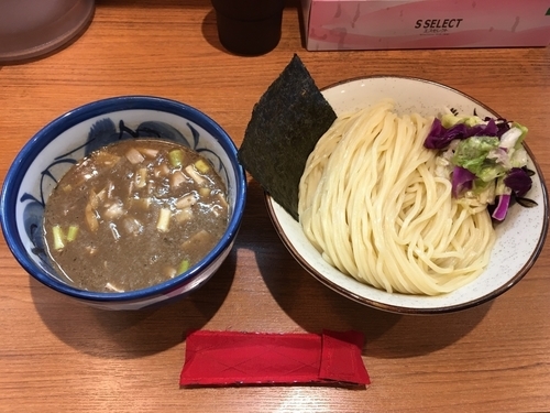 「怒濃厚烏賊煮干しつけ麺」@煮干中華そば 鈴蘭 中野店の写真