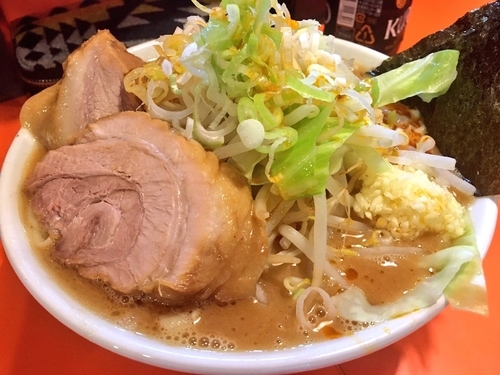 「ミニらーめん＋生卵＋のり」@ちばからの写真