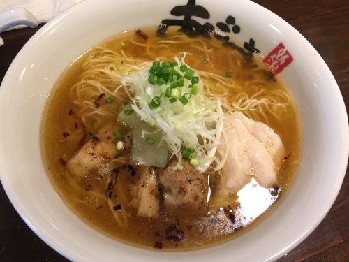 「旨塩鶏麺（大盛）」@麺屋 あごすけの写真