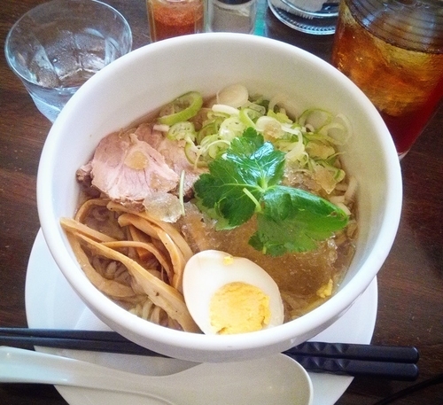 「山形水ラーメン」@Pour cafeの写真