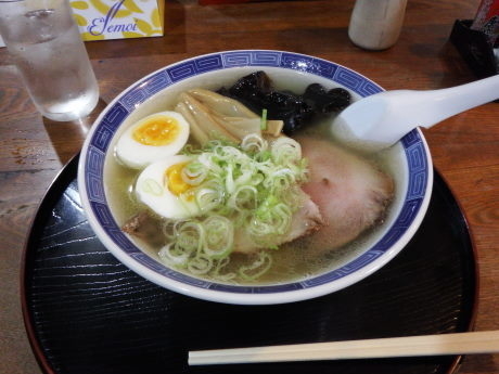 「道楽らーめん　しお味」@みはらしの写真