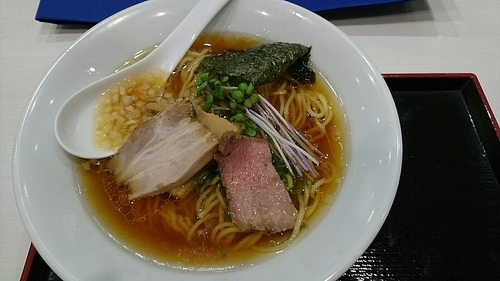 「鶏・煮干SOBA（並）850円」@銀座 篝 ラゾーナ川崎プラザ店の写真