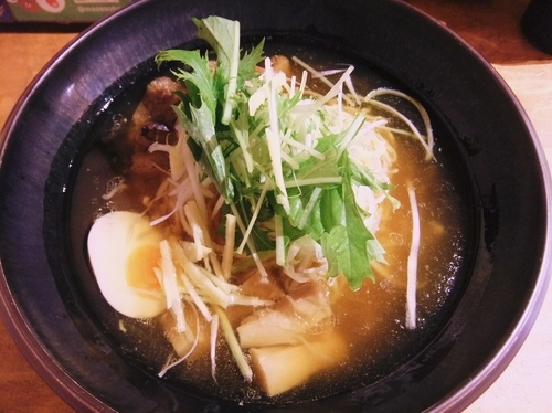 「鶏そば（700円）」@まぜそば専門店 かぐら 立川店の写真