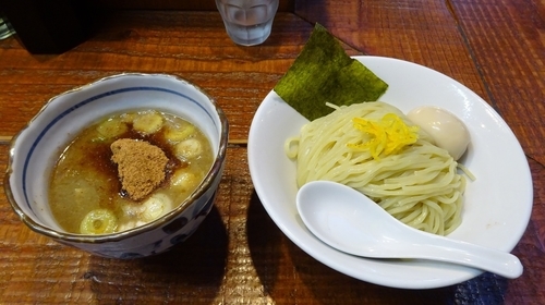 「濃厚つけ麺味玉のせ（950円）300g」@麺処 井の庄 立川店の写真